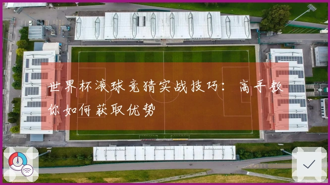 世界杯滚球竞猜实战技巧：高手教你如何获取优势