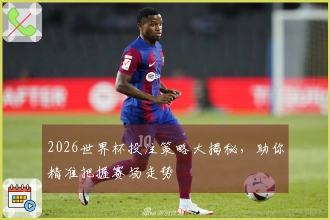 2026世界杯投注策略大揭秘，助你精准把握赛场走势